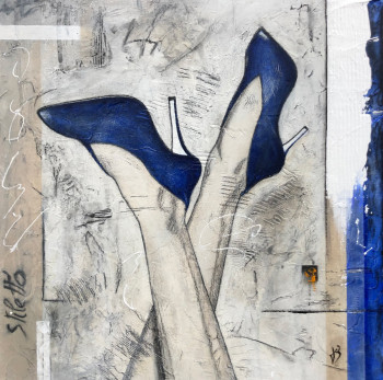 Named contemporary work « STILETTO 20 01 », Made by JCBESSON