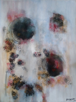 Named contemporary work « Les fleurs du japon », Made by MYRIAM CARBONNIER