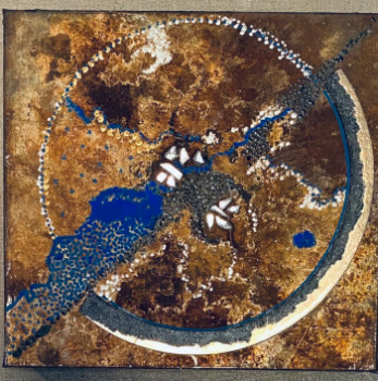 Named contemporary work « « ma terre » », Made by CIRISVELL