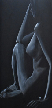 Named contemporary work « pensive », Made by EL LAVI