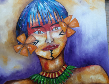 Named contemporary work « Xingu », Made by AFONSO ALVES DA SILVA