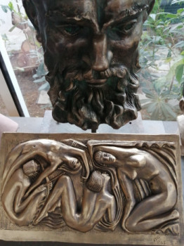 Named contemporary work « Neptune », Made by GUY TAMISIER