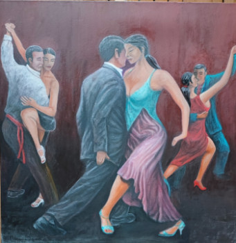 Named contemporary work « "Tango ! Tango !!!" », Made by MARC DANCRE