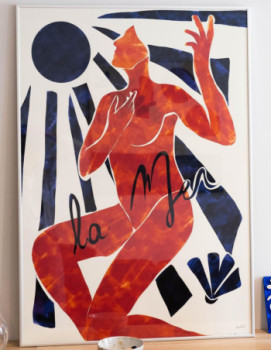 Named contemporary work « La Mer », Made by ANAïS VINDEL