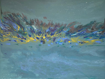 Named contemporary work « Le ciel après l'orage », Made by CRISTINA MURAT ART