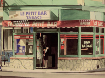 Named contemporary work « Le petit bar », Made by GILLEROY