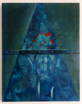Named contemporary work « Eros », Made by GéO
