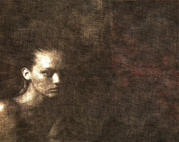 Named contemporary work « LA LOUVE... », Made by PHILIPPE BERTHIER