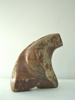 Named contemporary work « OURS PREHISTORIQUE », Made by NICOLE MAINGOURD