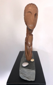 Named contemporary work « La Dame de Roscoff », Made by GANDOLFO