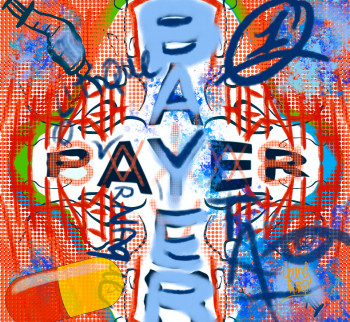 Named contemporary work « Payer les frais », Made by YOUNG HIRST