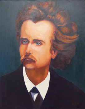 Named contemporary work « Edvar Grieg », Made by PHILIPPE JAMIN