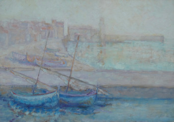 Named contemporary work « Le nouveau port », Made by PHILIPPE JAMIN