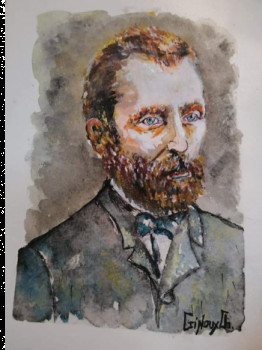 Named contemporary work « Van Gogh », Made by CHANTALART