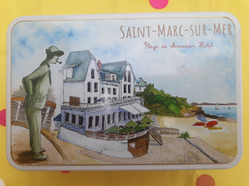 Named contemporary work « Coffret "St-Marc-sur-mer" », Made by DANIEL HUARD