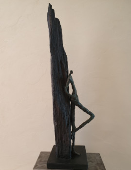 Named contemporary work « L'Attente I/IV », Made by RéJANE LECHAT
