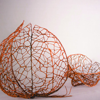 Named contemporary work « Physalis », Made by MYRIAM ROUX