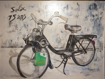 Named contemporary work « Le solex », Made by SANDRA FROUGIER