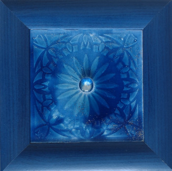 Named contemporary work « Mandala Perlé 26 », Made by STOECKLIN FRéDéRIC