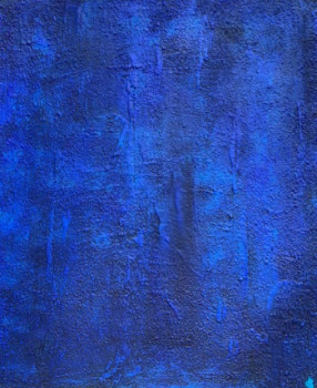 Named contemporary work « Azurite », Made by CATHERINE BENOIST