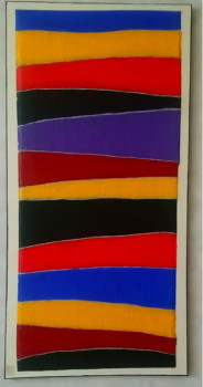 Named contemporary work « 100x50cm 29-07-22 », Made by ALAIN MAUDOUX