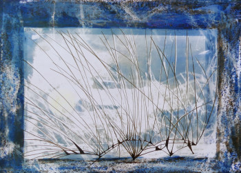 Named contemporary work « Willows in Winter, Saules d'Hiver », Made by VALENTINE CARRE