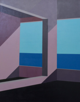Named contemporary work « Un balcon sur la mer », Made by PADDY