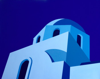 Named contemporary work « Panagia Akathistos », Made by PADDY