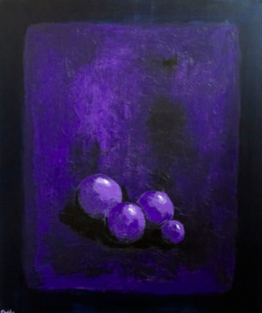 Named contemporary work « Symphonie en Mauve », Made by PADDY
