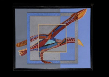 Named contemporary work « Bird », Made by AL MAURY