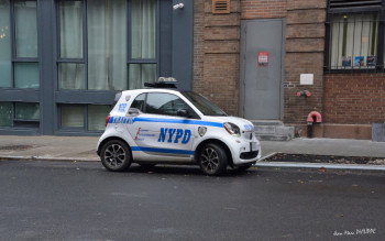 Named contemporary work « New-York Police District Bayby », Made by JEAN-MARC PHILIPPE