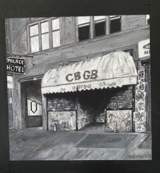 Named contemporary work « Cbgb », Made by SAMM