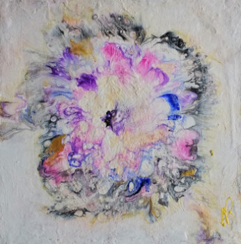 Named contemporary work « Iris 1 », Made by ANNE ROBIN