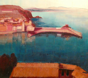 Named contemporary work « Vue de la Balette III », Made by PHILIPPE JAMIN