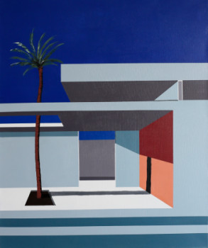 Named contemporary work « Le Corbusier 2 », Made by PADDY