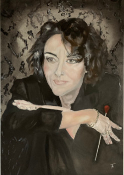 Named contemporary work « Nathalie Stutzmann », Made by FRANçOIS RENé