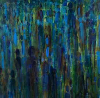 Named contemporary work « Solitude », Made by SANDRA BéDU