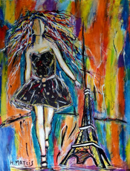 Named contemporary work « La parisienne », Made by MATLIS