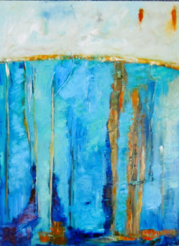 Named contemporary work « SOUS L'EAU », Made by ELENI PAPPA TSANTILIS