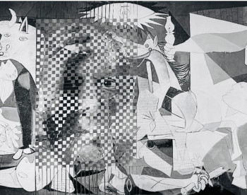 Named contemporary work « Guernica », Made by ARIEL