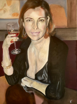 Named contemporary work « Carole Bouquet », Made by FRANçOIS RENé