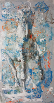 Named contemporary work « Puissance Espagnole 1 », Made by CHAUVET