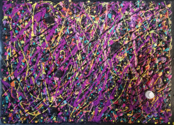 Named contemporary work « "Pollock" », Made by KORT