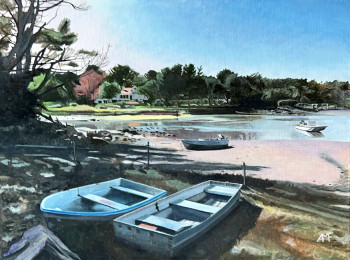 Named contemporary work « Cape Neddick Harborside 2 », Made by ARNAUD FEUGA