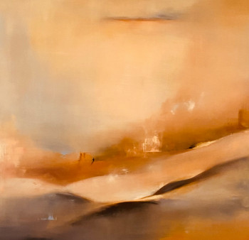 Named contemporary work « Vent sur le Sinaï », Made by BRIGITTE SCHWEITZER