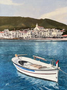 Named contemporary work « Cadaqués », Made by ARNAUD FEUGA