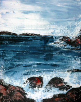 Named contemporary work « Côte sauvage », Made by GUELY