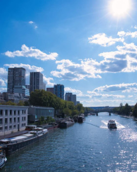 Named contemporary work « Beaugrenelle sous le soleil », Made by PAAM.PHOTO