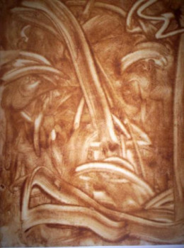 Named contemporary work « Wise Man », Made by VASCO
