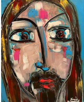 Named contemporary work « Le Christ », Made by AIMéE DE COURTOZé
